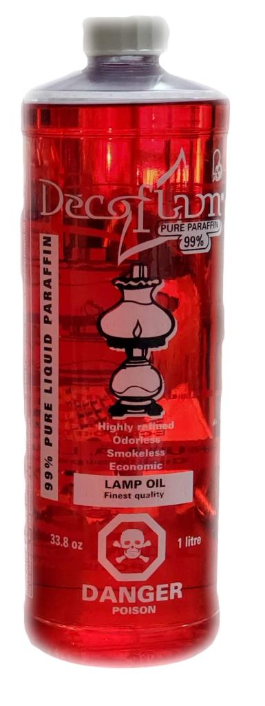 10304 - Parafine Rouge / Lamp Oil Red  1 L  Unit price: 5.00$    (Min: Case of 12)