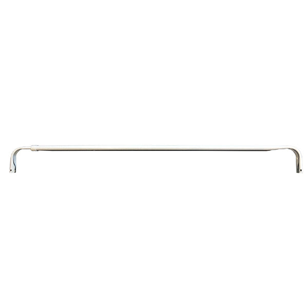 11060 - Single curtain rod- metal- white    28