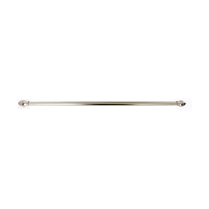 11147 - Curtain rod   7/16"- Silver  28" to 48"- Unit price:  3.25$     (Min: Case of 12)