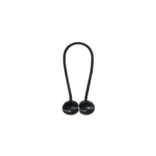 11989 - Metallic Magnetic Curtain Rope - Mat Black - Unit price: 2.65$ (Min: Case of 12)