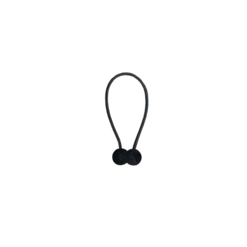 11990 - Magnetic Velvet Curtain Rope - Black - Unit price: 2.5$ (Min: Case of 12)
