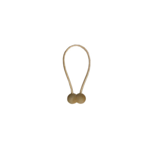 11991 - Magnetic Velvet Curtain Rope - Beige - Unit price: 2.5$ (Min: Case of 12)