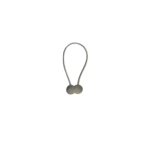 11992 - Magnetic Velvet Curtain Rope - Grey - Unit price: 2.5$ (Min: Case of 12)