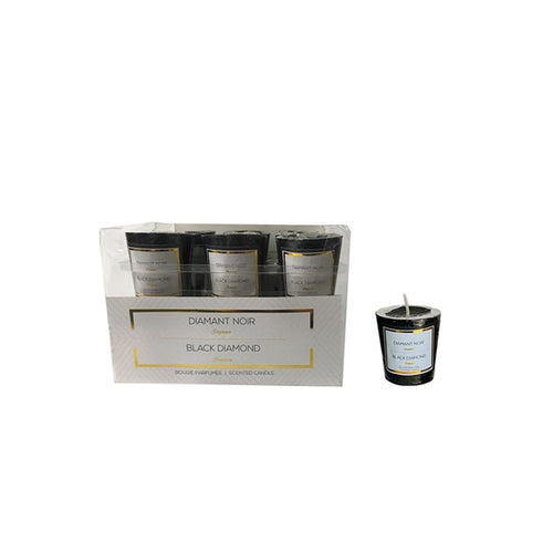 13342 -  Votive Candle - Black Diamond - Unit price: 0.55$ (Min: Case of 18)