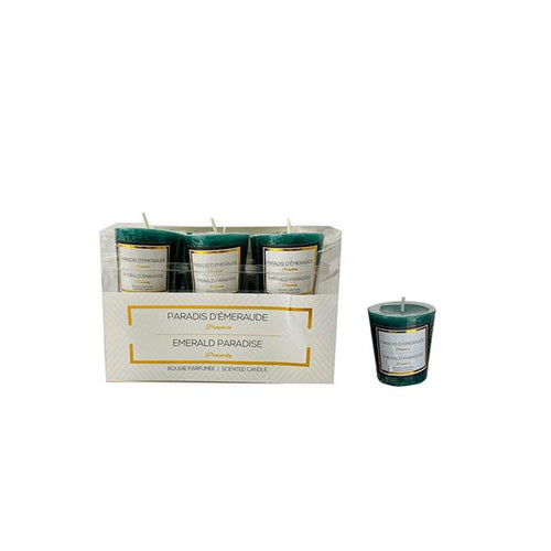13343 -  Votive Candle - Green Emerald - Unit price: 0.55$ (Min: Case of 18)