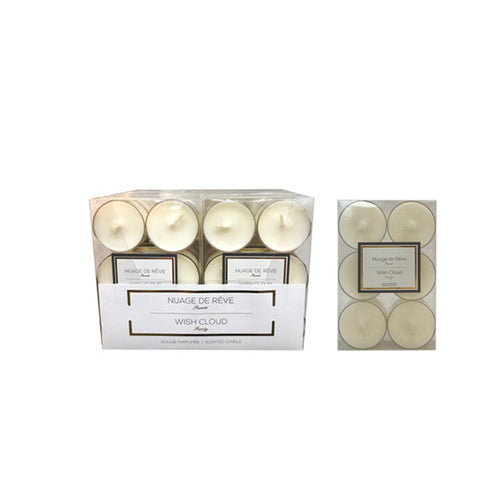13379 - Tealight Candle  - Wish Cloud - Unit price: 1.45$ (Min: Case of 12)
