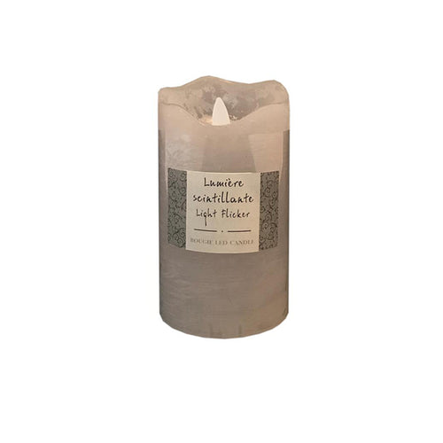 13495 - Flicker LED Candle - Grey - 3