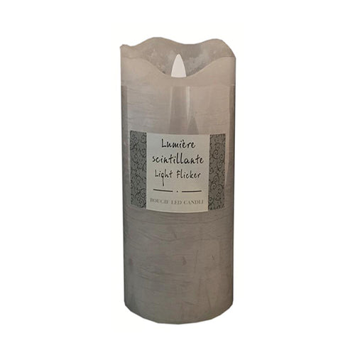 13498 - Flicker LED Candle - Grey - 3