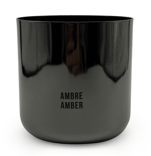 13681 - 8.5*8.5cm-350g Jasmin Chadelle Parfumée en pot en métal sans couvert / Scented candle in jar- Unit price: 6.85$ (Min: Case of 6)