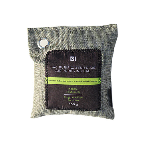 13800 -  Bamboo Purifying Charcoal Bag - 200g - Grey - Unit price:  2.3$ (Min: Case of 12)