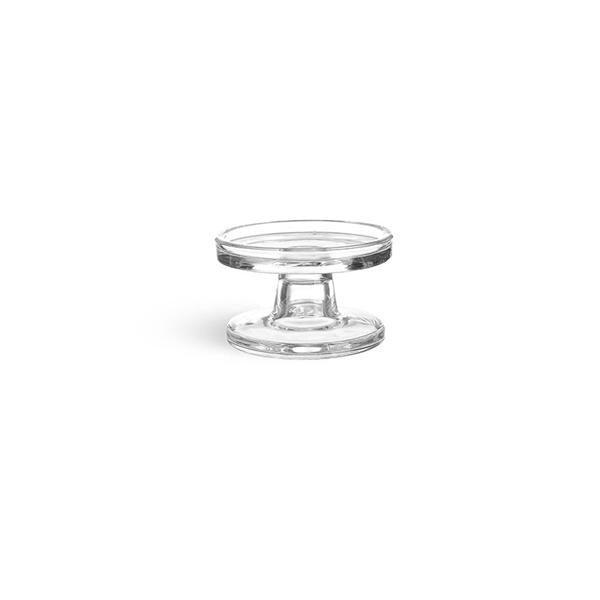 13944 -   Glass Candle Holder  - Clear - 10cmx6cm - Unit price:  2.65$ (Min: Case of 6)