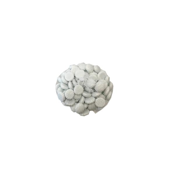 18018 - Glass Nuggets 17-19mm- 300g - White - Unit price:  1.1$ (Min: Case of 36)