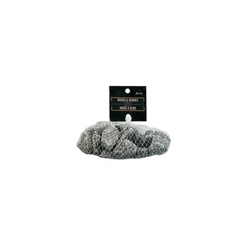 18105 -  Grey Pebbles with Spots   2-3cm -  700g - Unit price:  1.65$ (Min: Case of 16)