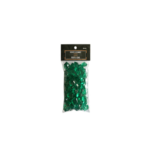 18185 -Big Crystal Gems - 150g - Jade - Unit price: 1.1$ (Min: Case of 24)