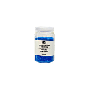 18195 -  Decorative Stone Powder  - Jar 450g - Dark Blue - Unit price: 1.2$ (Min: Case of 12)