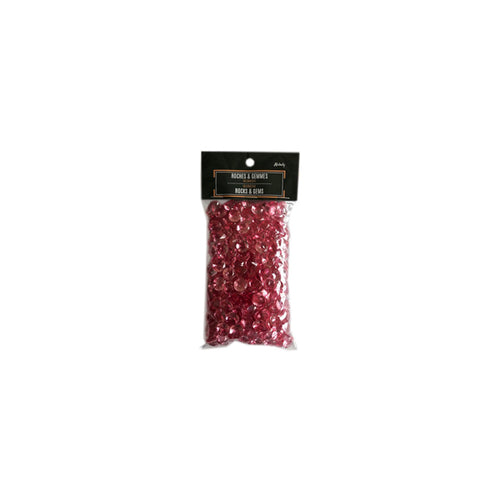 18202 - Mini Diamonds 12mm - 150g - Pink - Unit price: 1.1$ (Min: Case of 24)