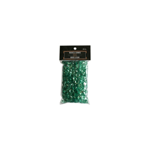 18203 - Mini Diamonds 12mm - 150g - Jade - Unit price: 1.1$ (Min: Case of 24)