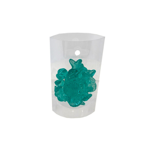 18300 - Ocean Shape Deco - 90g  -  Green - Unit price: 0.55$ (Min: Case of 24)