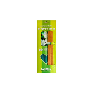 60032 - Incense with Holder - Jasmine - 60 pcs - Unit price: 0.95$ (Min: Case of 12)