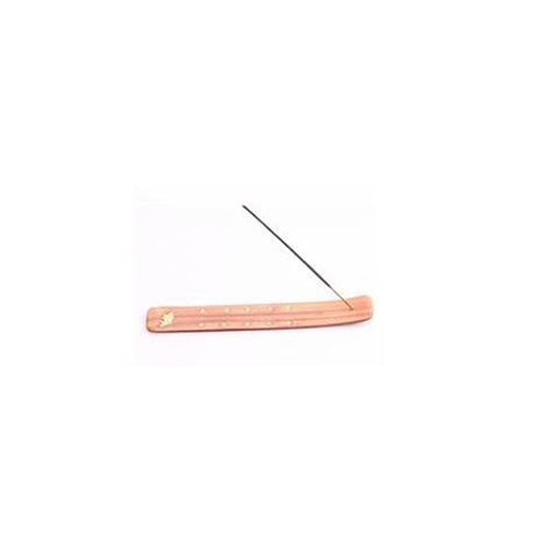 60046 -  Wood Incense Holder - Unit price: 0.55$ (Min: Case of 24)