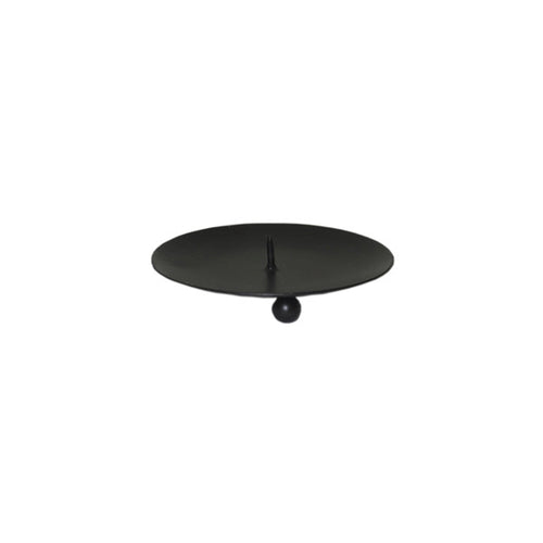 60130  -  Metal Candle Holder - Black  - D4