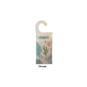 60201 -  Scented sachet With Hanger -  Ocean - Unit price:  0.95$ (Min: Case of 12)