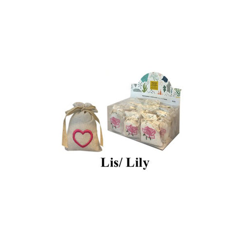 60234 - Scented  Bag - Lily - Unit price:  0.85$ (Min: Case of 12)