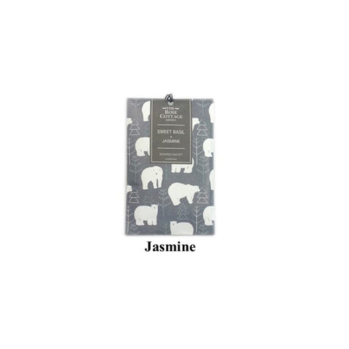 60243 - Scented sachet with hanger - Jasmine  - Unit price:  0.55$(Min: Case of 12)