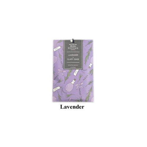 60244 - Scented sachet with hanger - Lavender  - Unit price:  0.55$(Min: Case of 12)