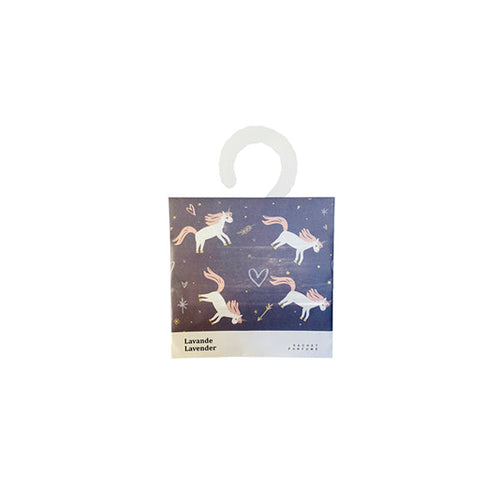 60246 - Scented sachet with hanger - Lavender  - Unit price:  0.85$(Min: Case of 12)