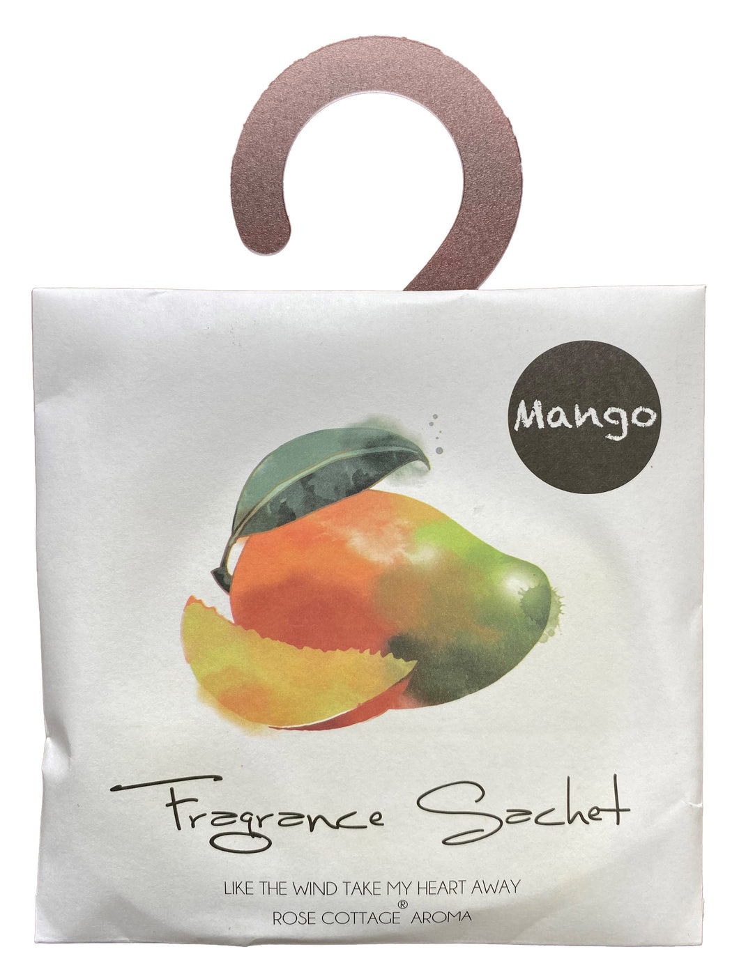 60263 - Scented Sachet Mango / Sachet Parfumé Mangue 11x11cm -  Fruit - Unit price:  0.85$ (Min: Case of 12)