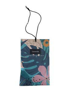 60267 - SACHET PARFUMÉ LAVANDE / SCENTED SACHET  LAVENDER 11*7CM - Unit price:  0.55$ (Min: Case of 12)