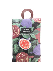 60277 - Scented Sachet Fruits Melangee / Sachet Parfumé Fruits Mélanges 11*17 - Unit price:  0.55$ (Min: Case of 12)