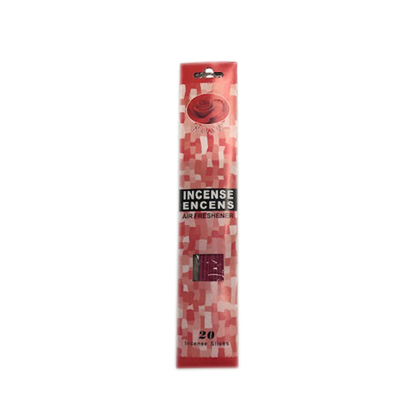 60465 - Incense  - Rose  - 20 pcs - Unit price:  0.55$(Min: Case of 24)