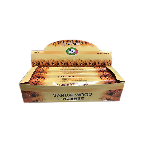 60468 -Incense Box  -  Sandalwood - Unit price:  0.55$(Min: Case of 24)